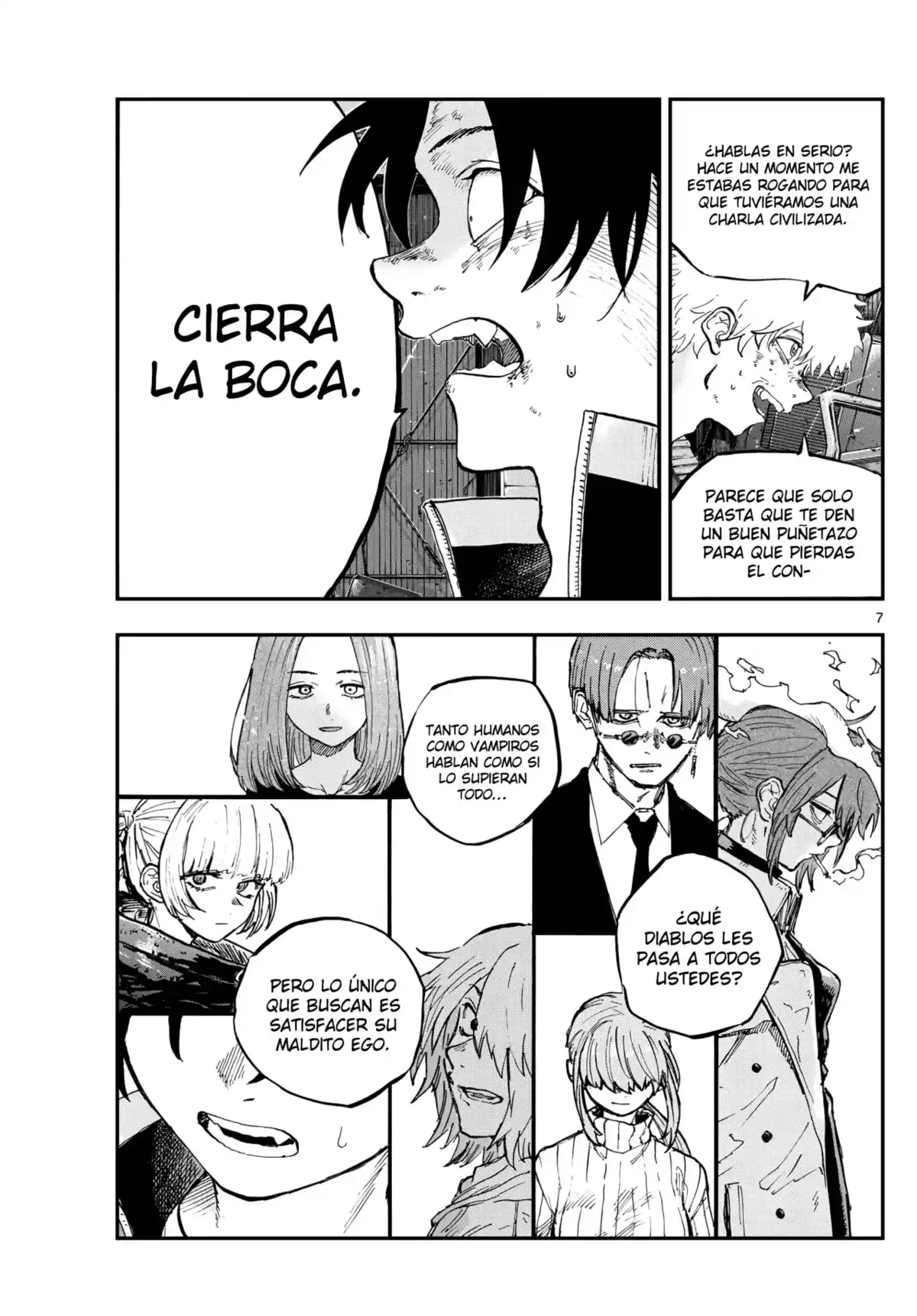 Yofukashi no Uta Capitulo 193: Limpiamente página 8