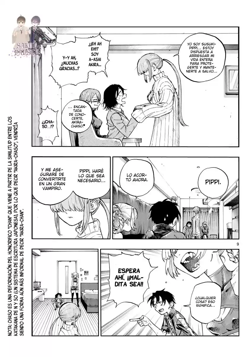 Yofukashi no Uta Capitulo 121: Kou-pippi página 11