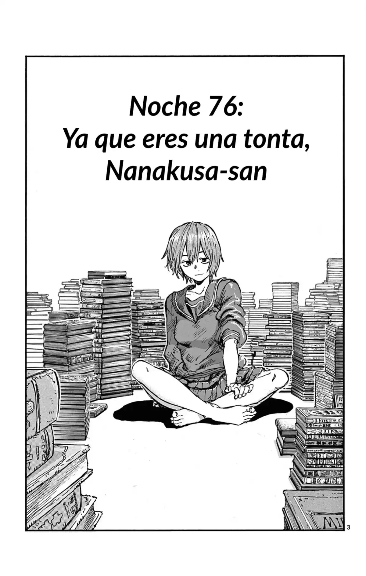 Yofukashi no Uta Capitulo 76: Ya que eres una tonta, Nanakusa-san página 4