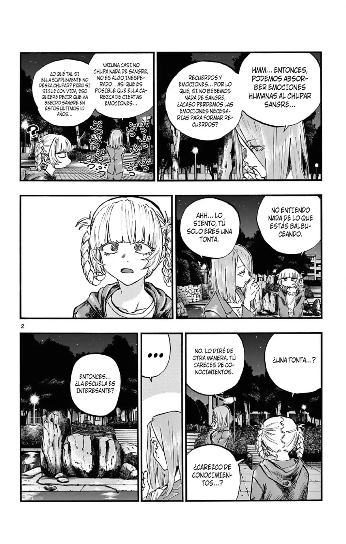 Yofukashi no Uta Capitulo 75: Adelante página 3