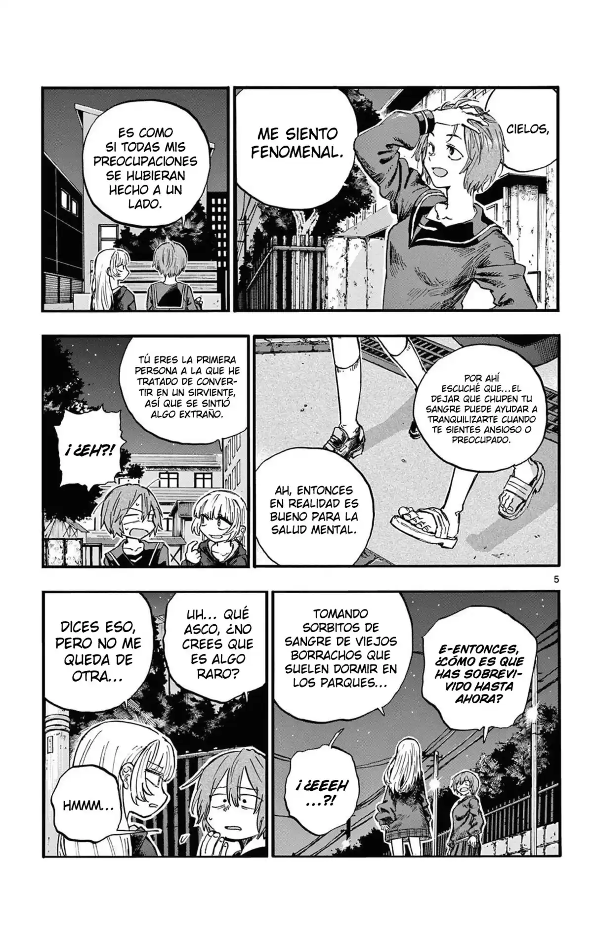 Yofukashi no Uta Capitulo 80: Eres mi primera vez, senpai página 6