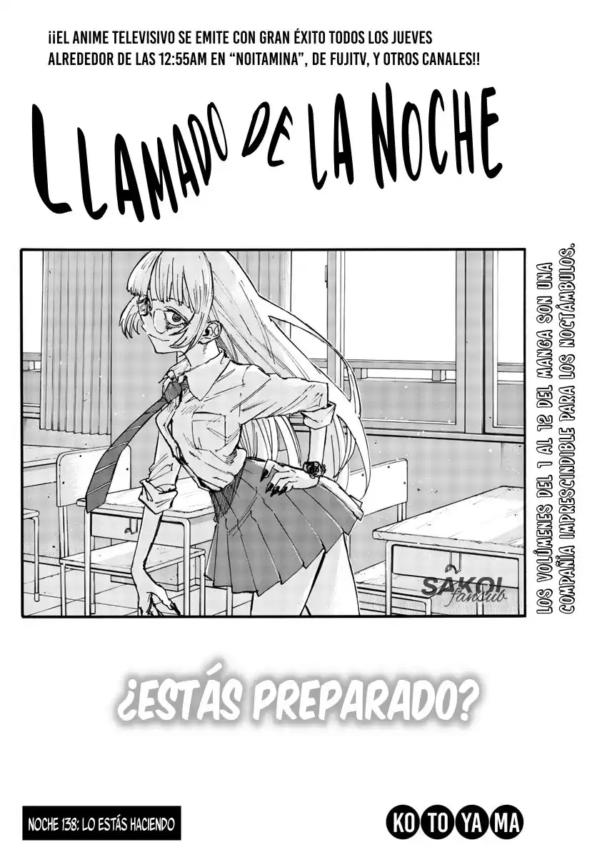 Yofukashi no Uta Capitulo 138: Qué bueno eres página 5