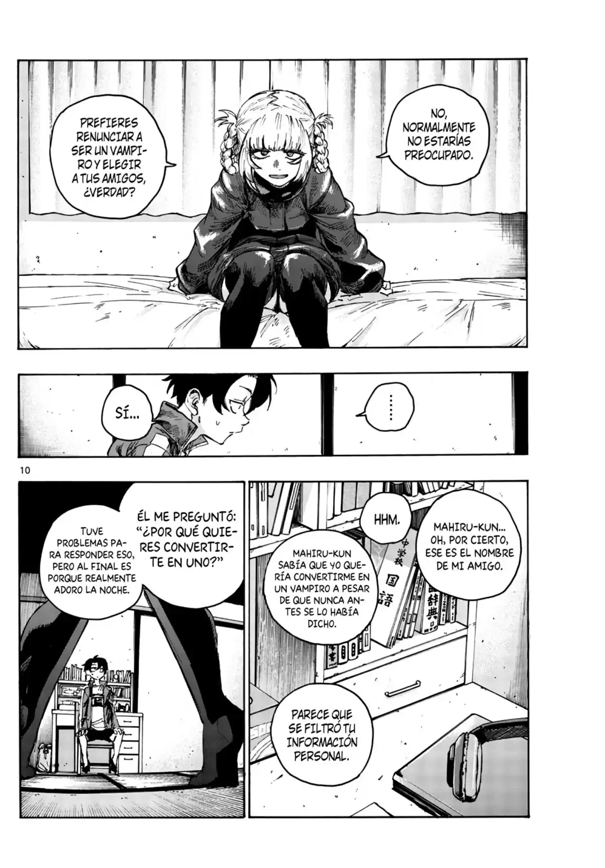 Yofukashi no Uta Capitulo 42: Mis padres no están en casa hoy página 12