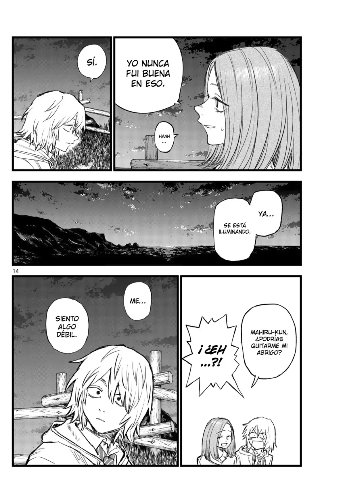 Yofukashi no Uta Capitulo 163: La luz del amanecer página 15