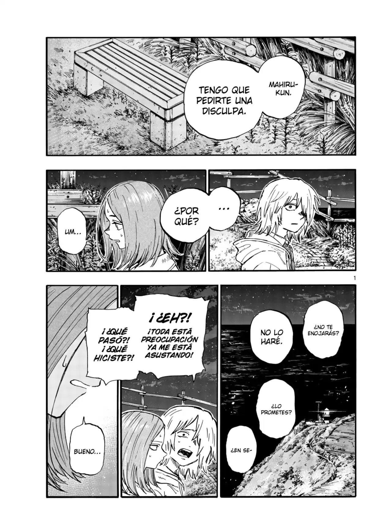 Yofukashi no Uta Capitulo 163: La luz del amanecer página 2