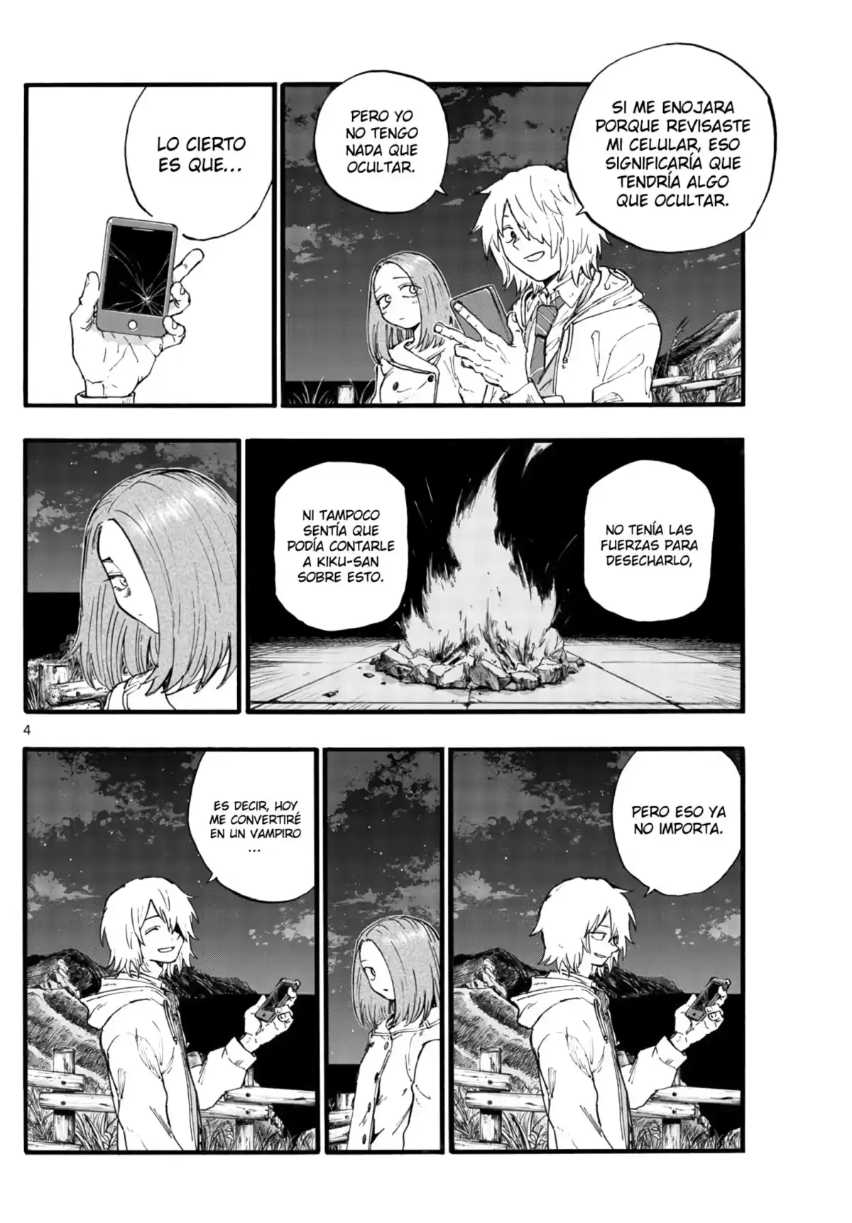 Yofukashi no Uta Capitulo 163: La luz del amanecer página 5