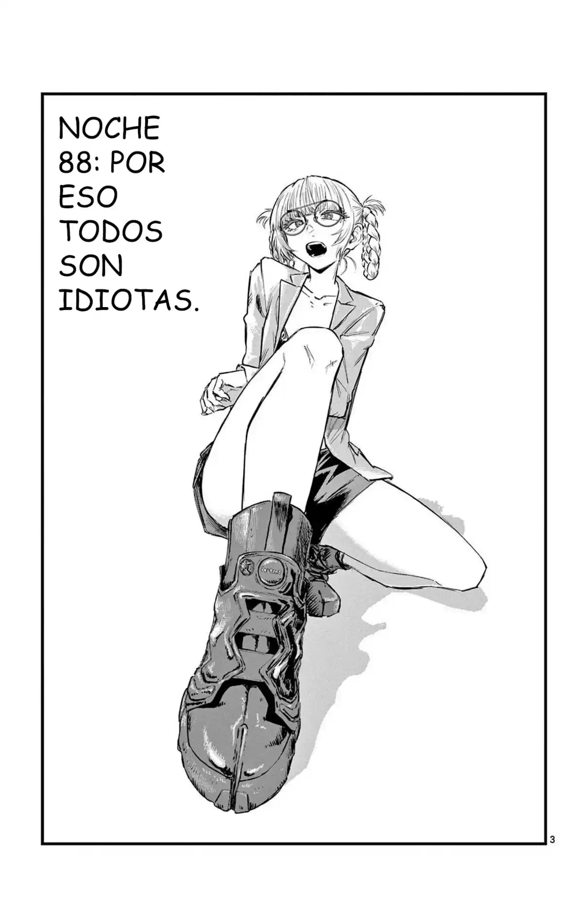 Yofukashi no Uta Capitulo 88: Es por eso que todos ustedes son unos idiotas página 3