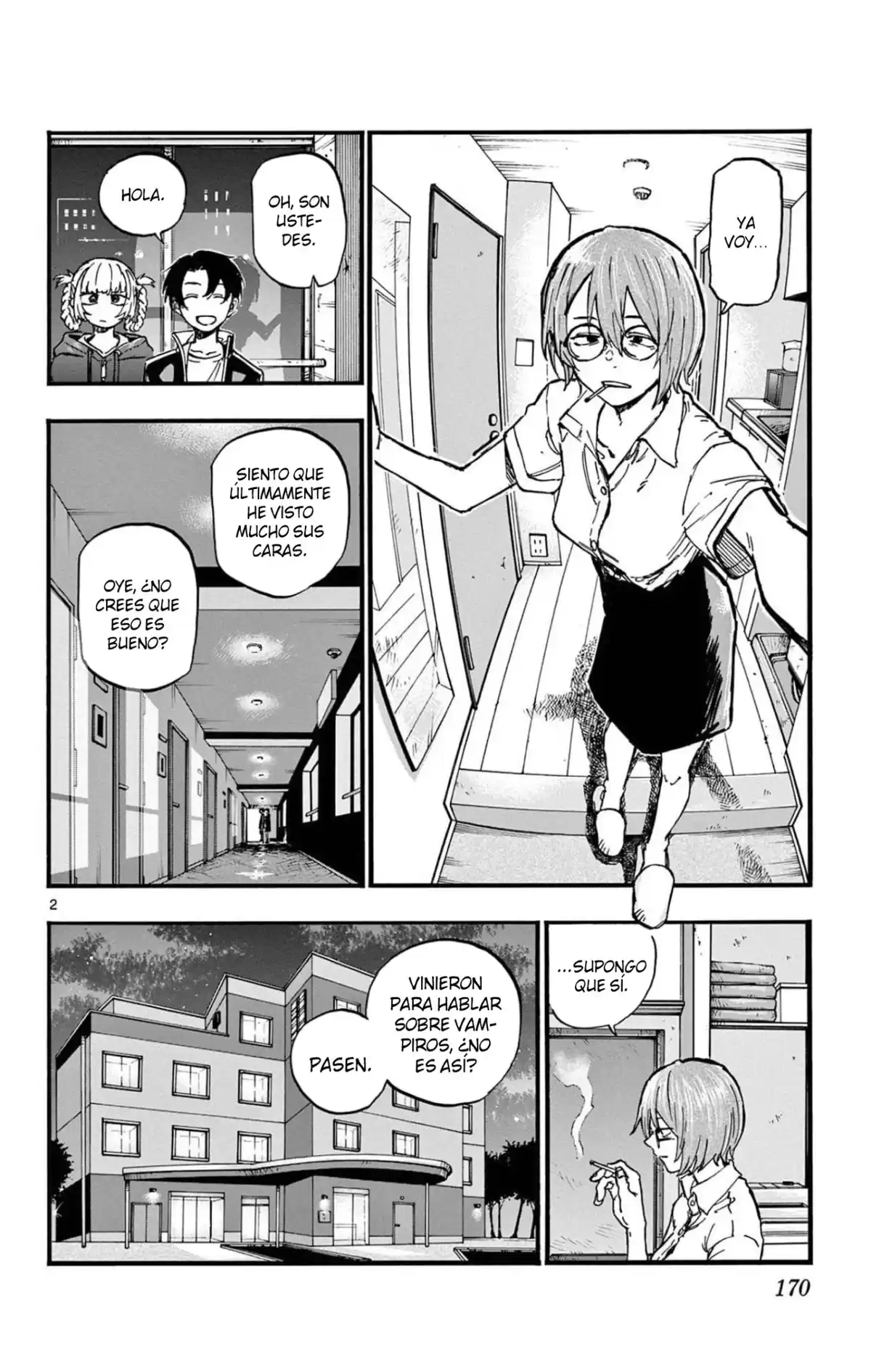 Yofukashi no Uta Capitulo 99: Vivir una vida normal es difícil página 3