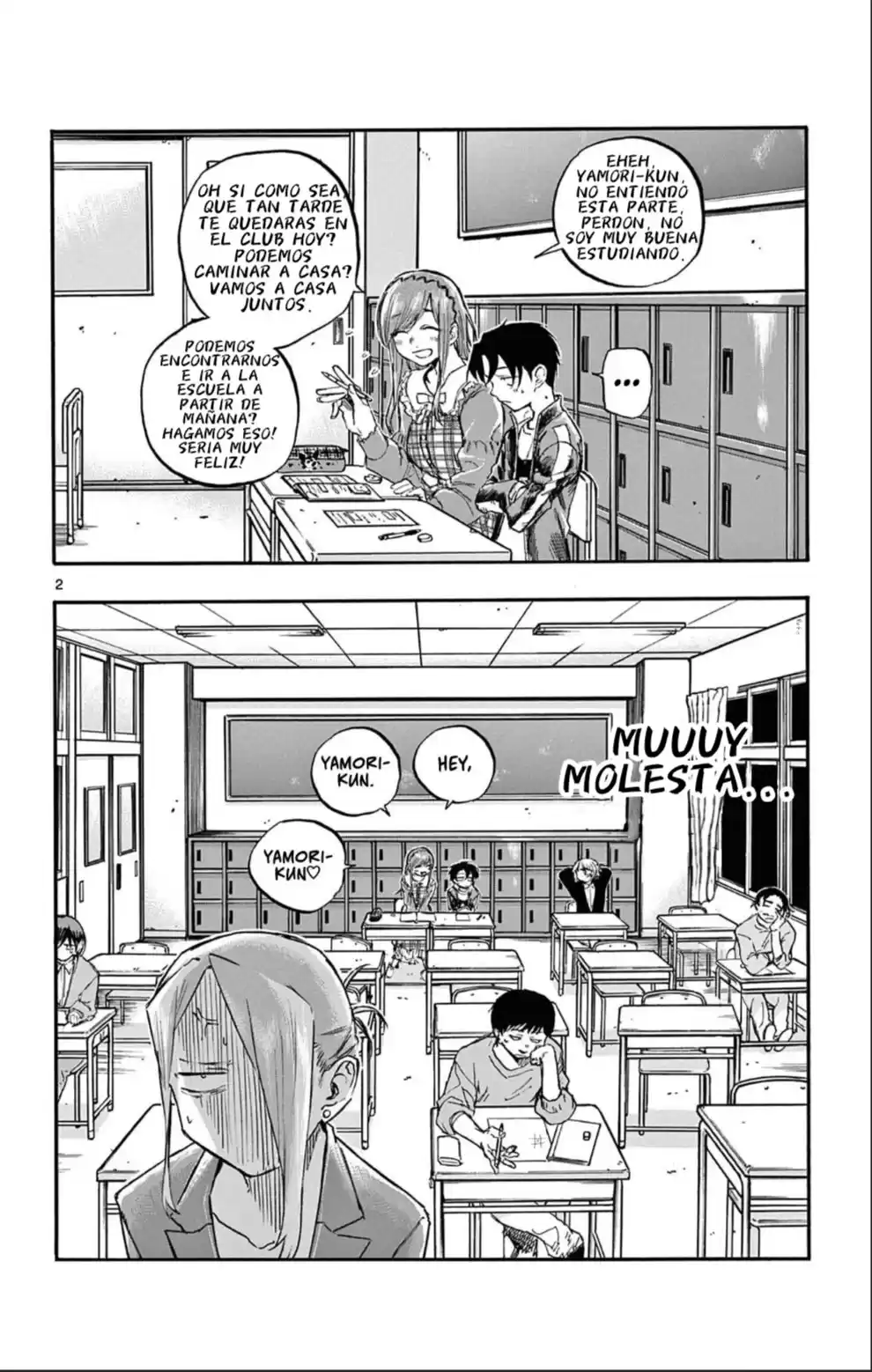 Yofukashi no Uta Capitulo 73: Una pequeña comedia romántica de preparatoria página 2