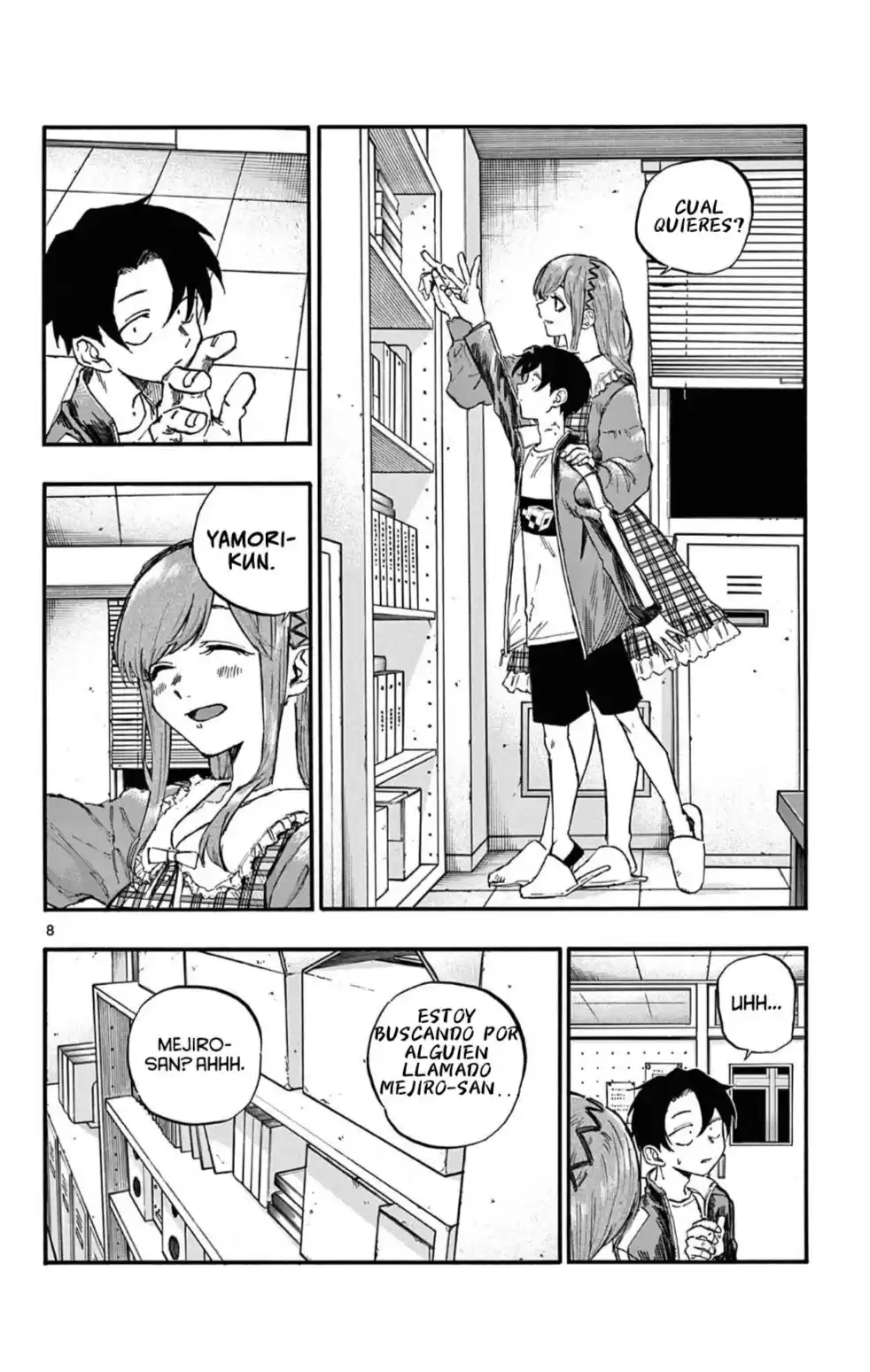 Yofukashi no Uta Capitulo 73: Una pequeña comedia romántica de preparatoria página 8