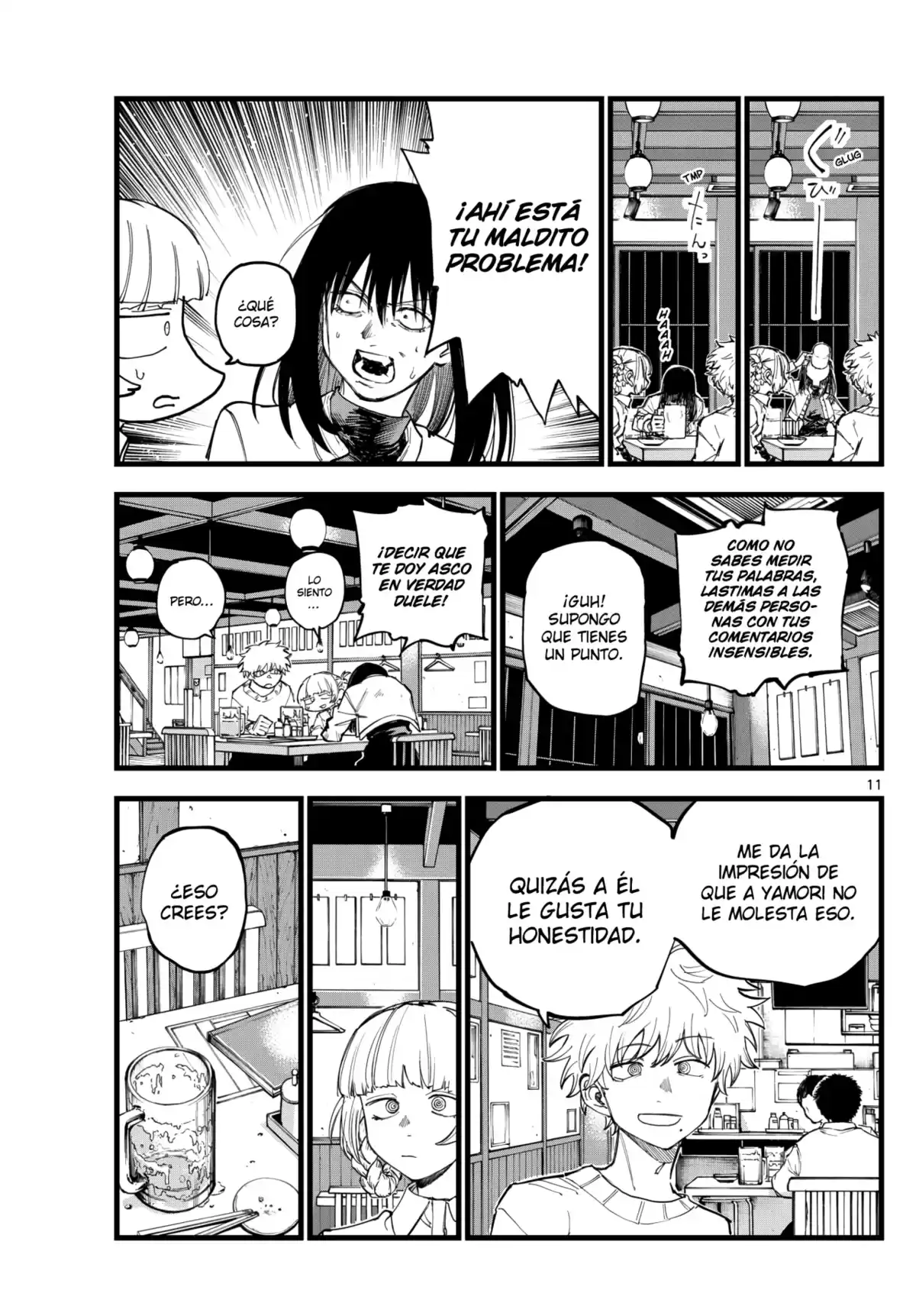 Yofukashi no Uta Capitulo 179: Cuida bien de tus amigos página 12