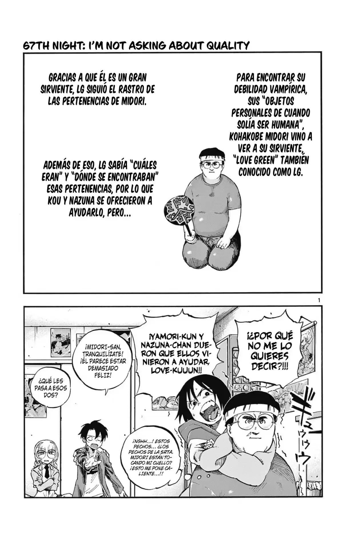 Yofukashi no Uta Capitulo 67: No estoy preguntando por la calidad página 2