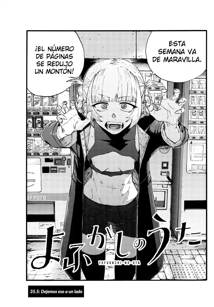 Yofukashi no Uta Capitulo 35.5: Dejemos eso a un lado página 2