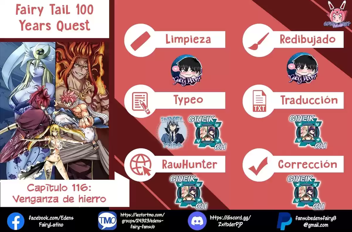 Fairy Tail: 100 Years Quest Capitulo 116: Venganza de hierro página 1