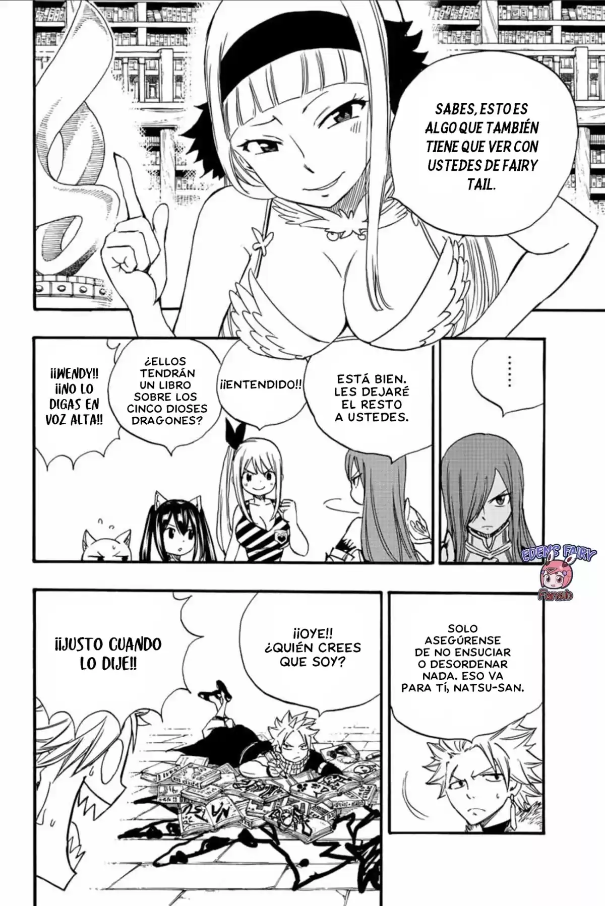 Fairy Tail: 100 Years Quest Capitulo 125: El salón de estudio de Saber página 10