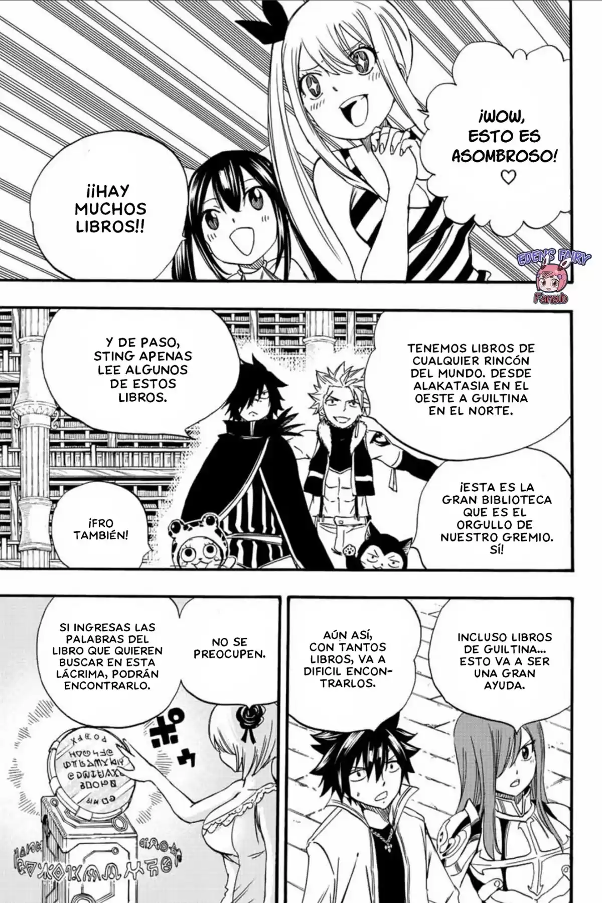 Fairy Tail: 100 Years Quest Capitulo 125: El salón de estudio de Saber página 5