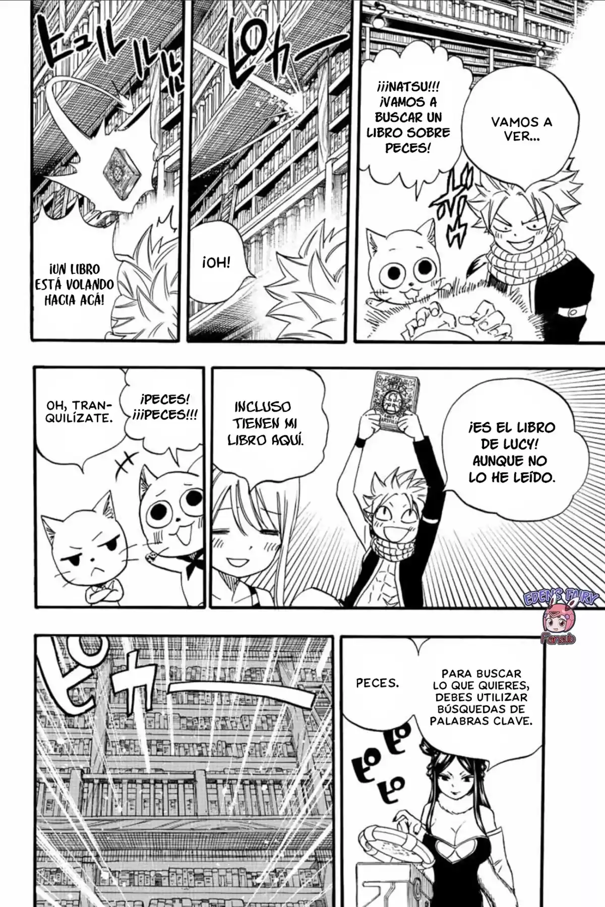 Fairy Tail: 100 Years Quest Capitulo 125: El salón de estudio de Saber página 6