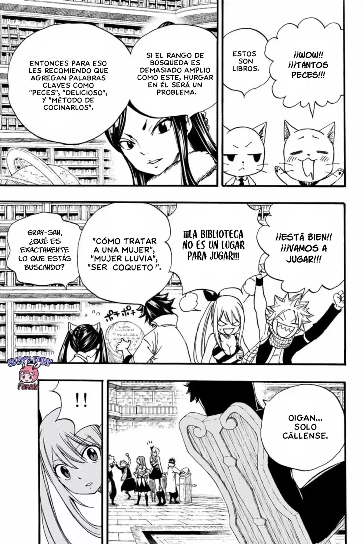 Fairy Tail: 100 Years Quest Capitulo 125: El salón de estudio de Saber página 7