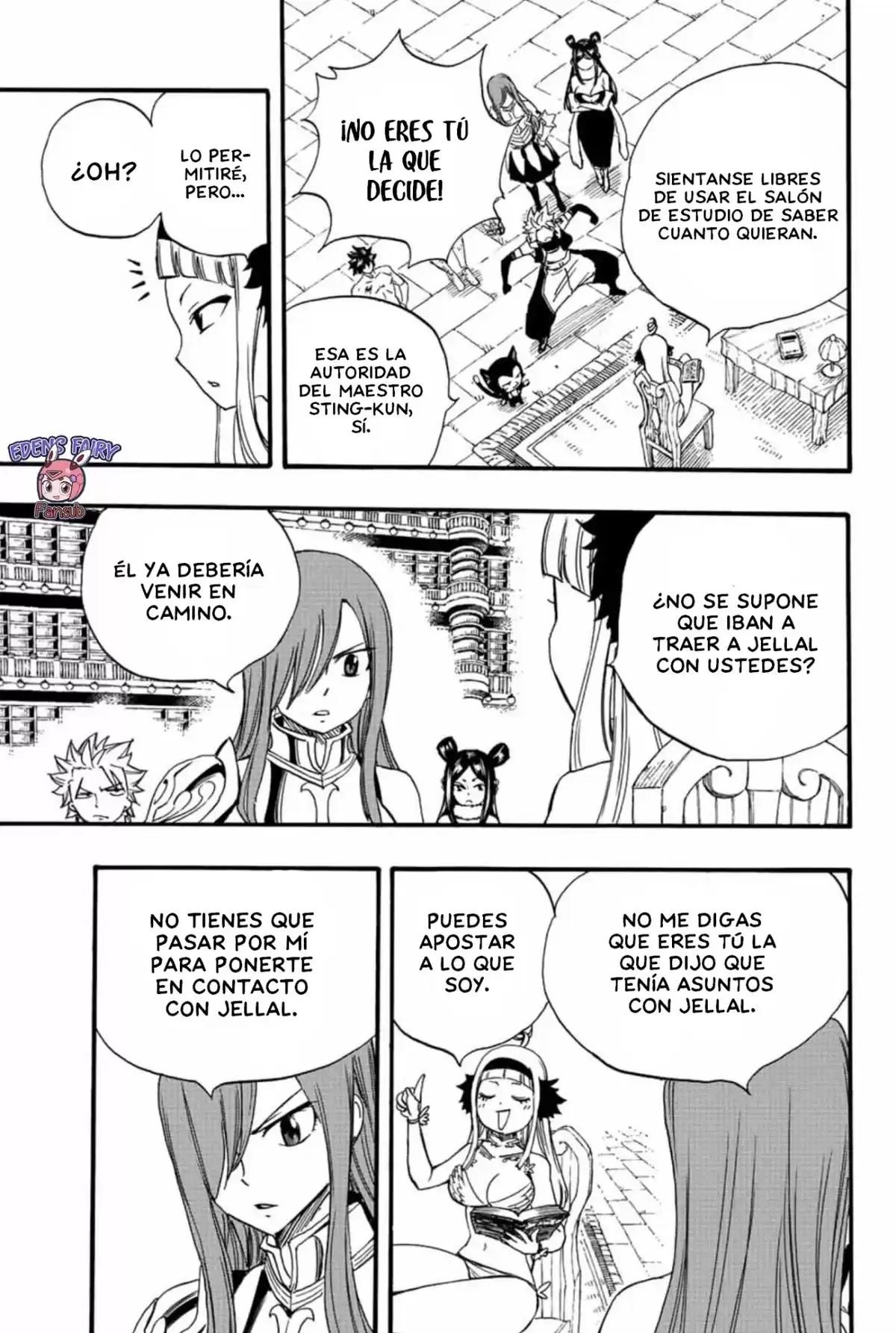 Fairy Tail: 100 Years Quest Capitulo 125: El salón de estudio de Saber página 9