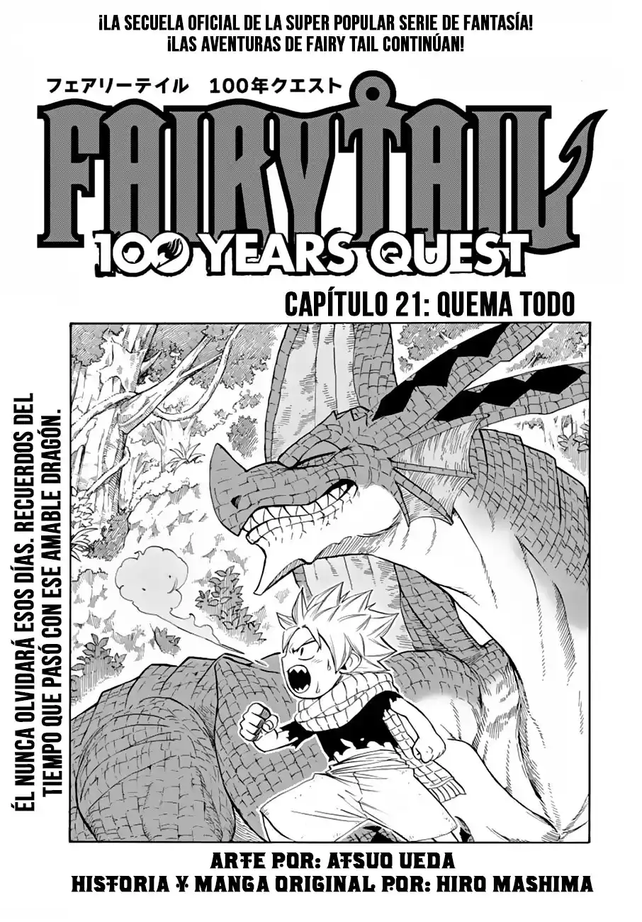 Fairy Tail: 100 Years Quest Capitulo 21: Quema Todo página 1