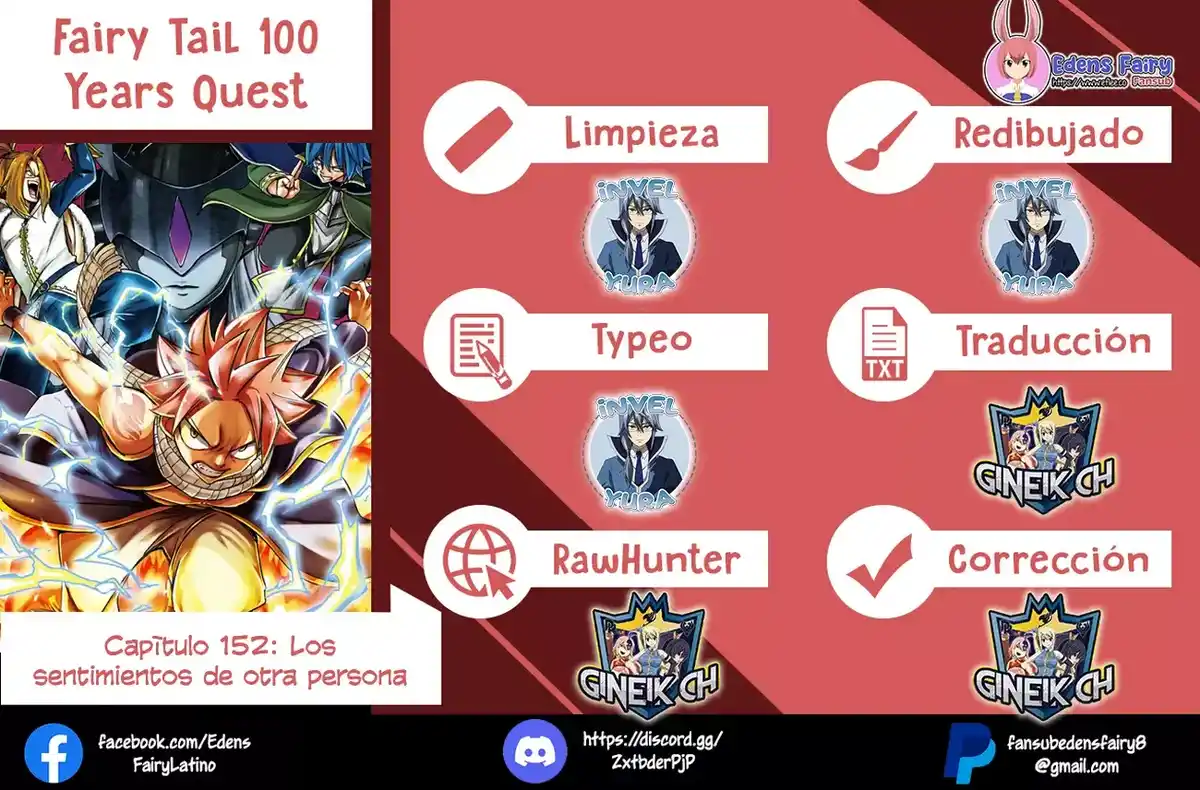 Fairy Tail: 100 Years Quest Capitulo 152: Los sentimientos de otra persona página 2