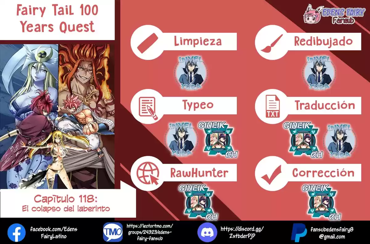 Fairy Tail: 100 Years Quest Capitulo 118: El colapso del laberinto página 1