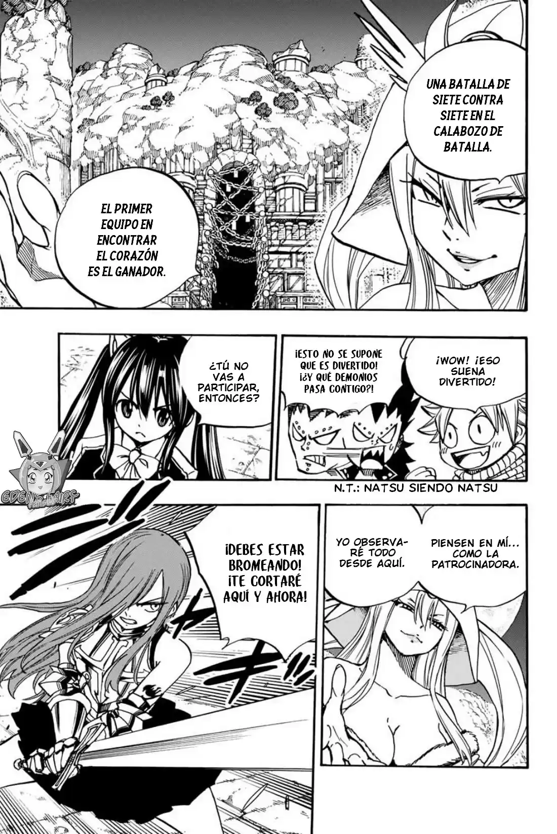 Fairy Tail: 100 Years Quest Capitulo 94: Battle Dungeon página 8