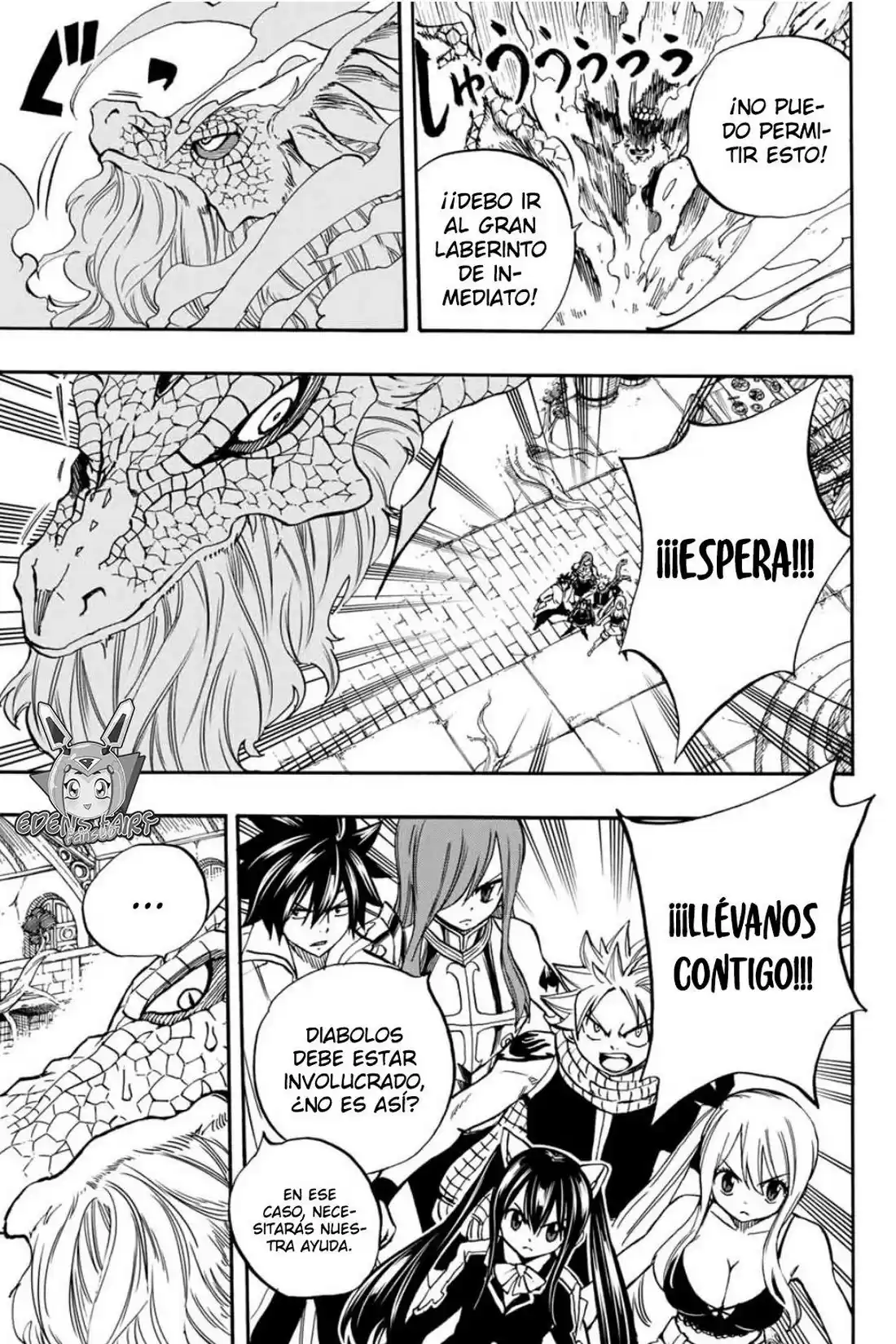 Fairy Tail: 100 Years Quest Capitulo 93: El Sexto Goshinryuu página 4