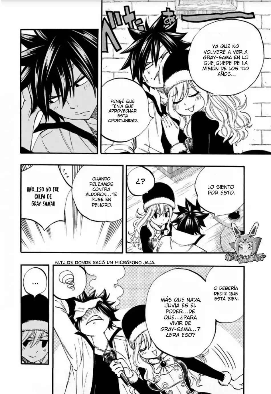 Fairy Tail: 100 Years Quest Capitulo 81.5: Omake Juvia Apegada página 2