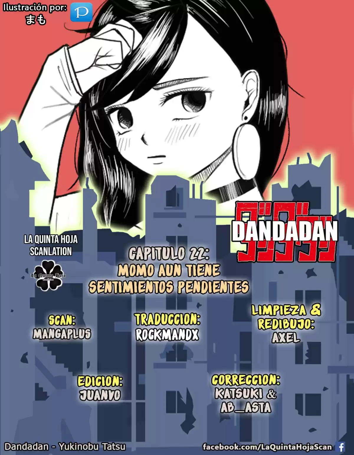 Dandadan Capitulo 22: Momo aún tiene sentimientos reprimidos página 1