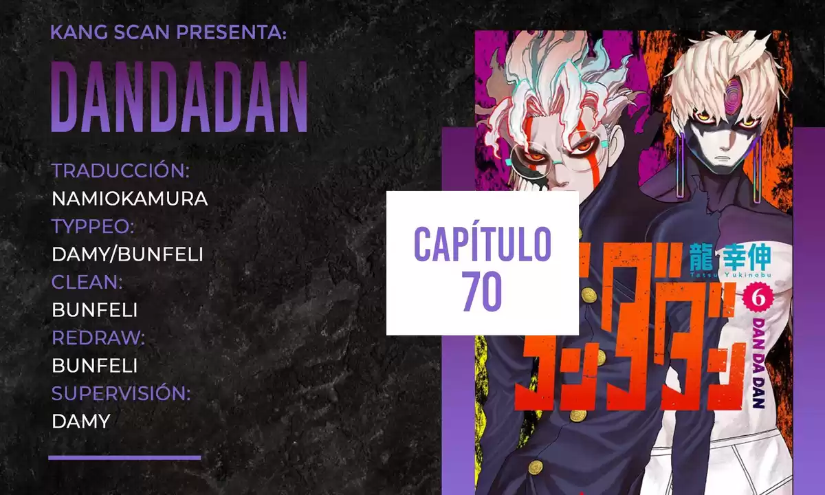 Dandadan Capitulo 70: Así es como se vence a un kaijuu, ¿de acuerdo? página 1