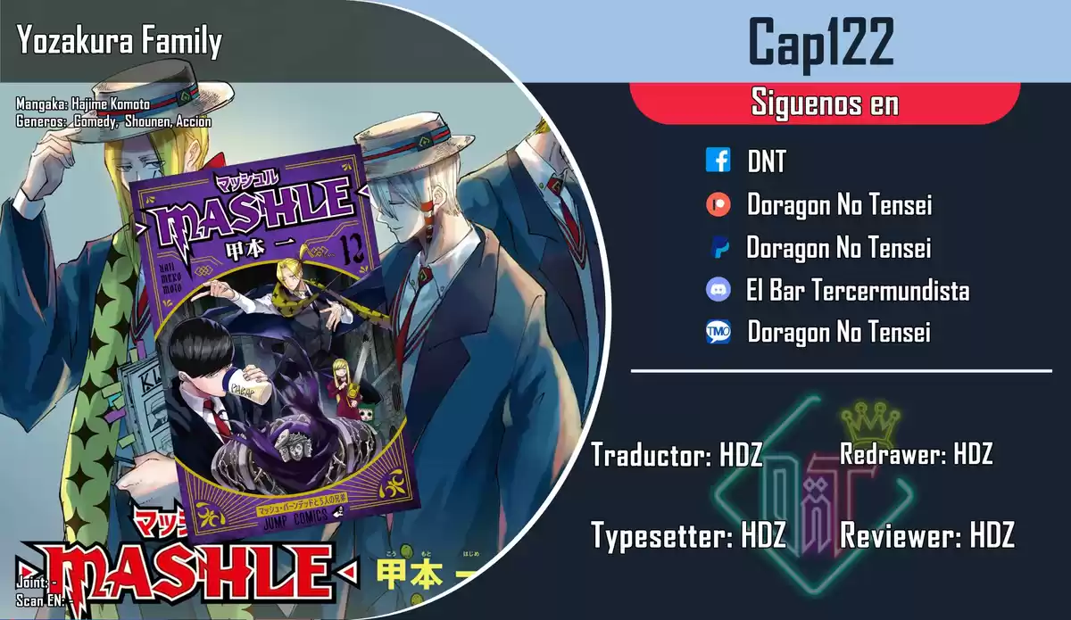 MASHLE Capitulo 122: Lance Crown y la decisión inesperada página 1