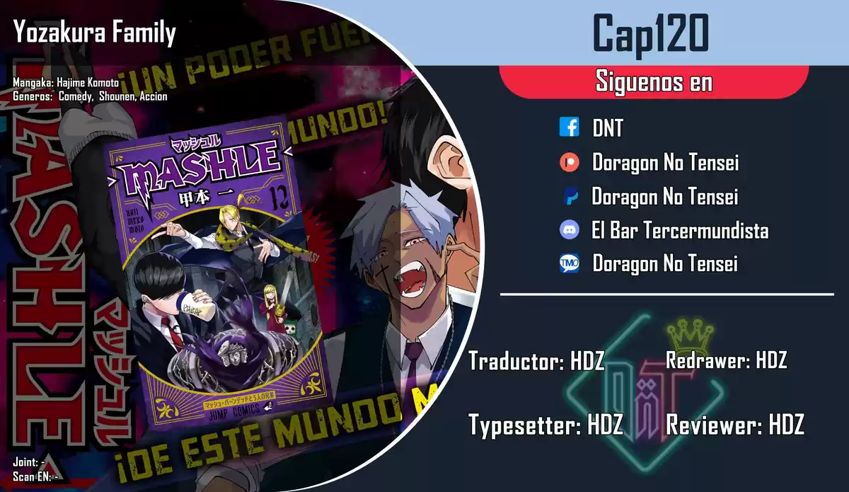 MASHLE Capitulo 120: Lance Crown y Dot Barret página 1