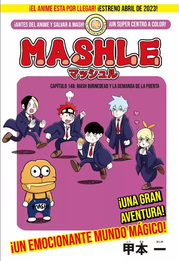 MASHLE Capitulo 148: Mash Burnedead y la demanda de la puerta página 2