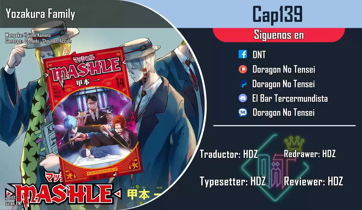 MASHLE Capitulo 139: Mash Burnedead y el cuádruple espejismo página 1