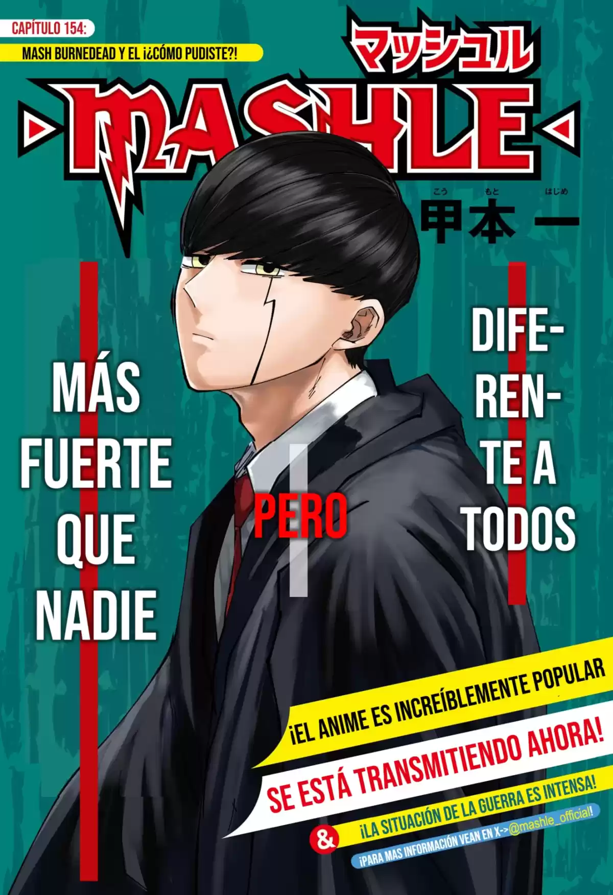 MASHLE Capitulo 154: Mash Burnedead y el ¿¡Cómo pudiste!? página 2