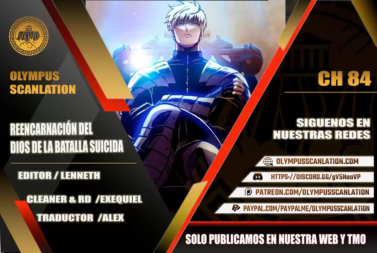 Reincarnation of the Suicidal Battle God Capitulo 84 página 1