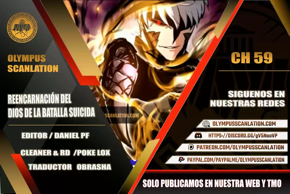 Reincarnation of the Suicidal Battle God Capitulo 59 página 1