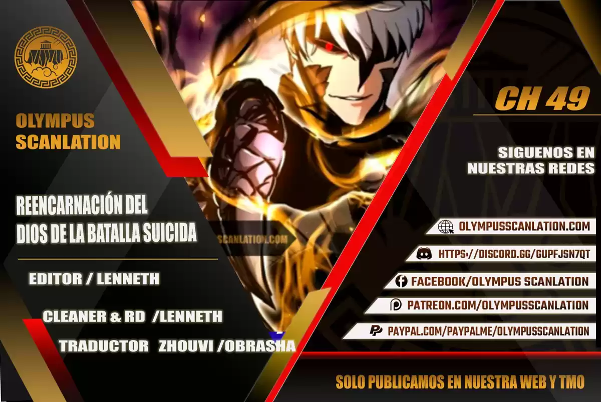 Reincarnation of the Suicidal Battle God Capitulo 49 página 1