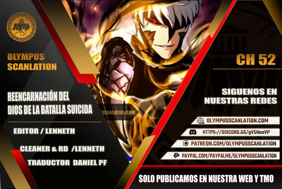 Reincarnation of the Suicidal Battle God Capitulo 52 página 1