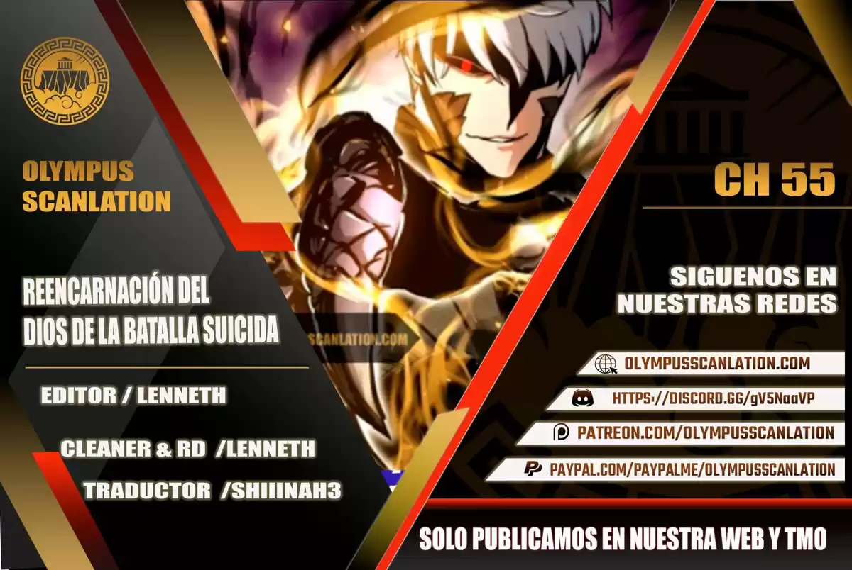 Reincarnation of the Suicidal Battle God Capitulo 55 página 1