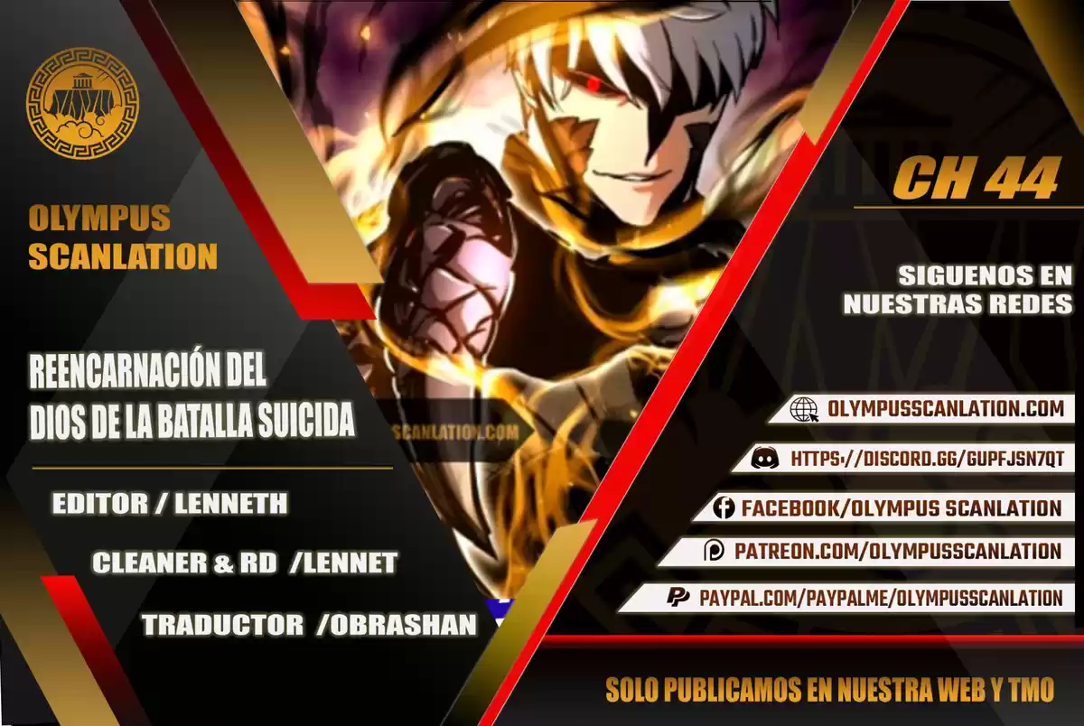 Reincarnation of the Suicidal Battle God Capitulo 44 página 1