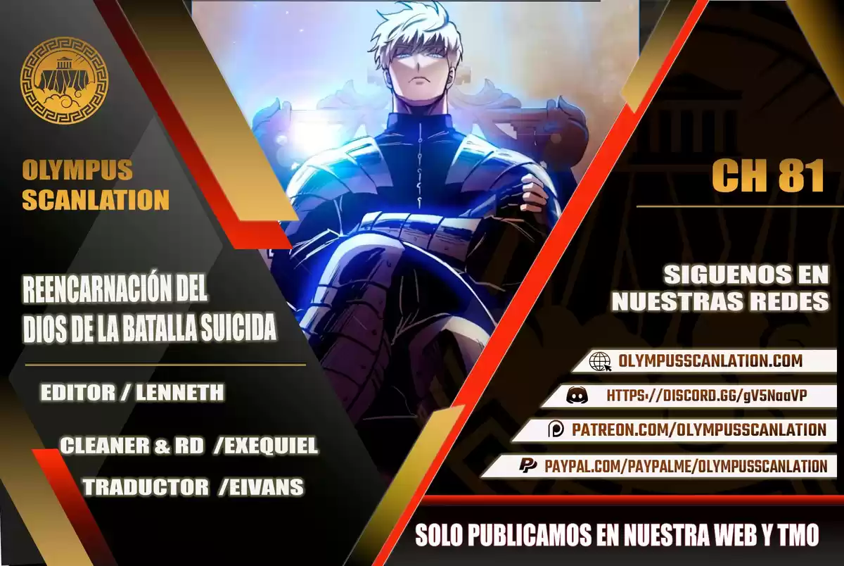 Reincarnation of the Suicidal Battle God Capitulo 81 página 1