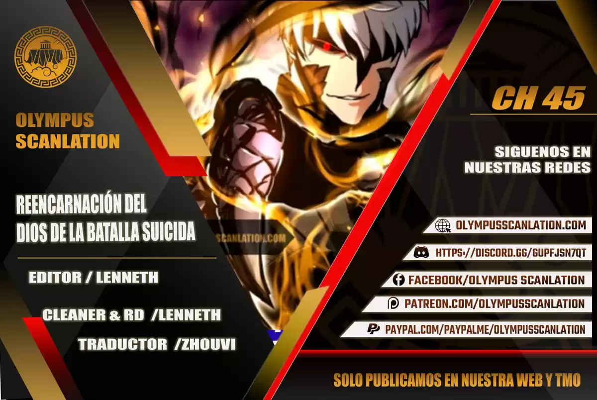 Reincarnation of the Suicidal Battle God Capitulo 45 página 1