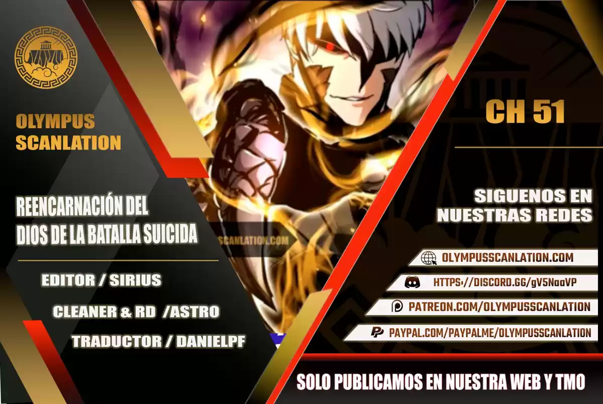 Reincarnation of the Suicidal Battle God Capitulo 51 página 1