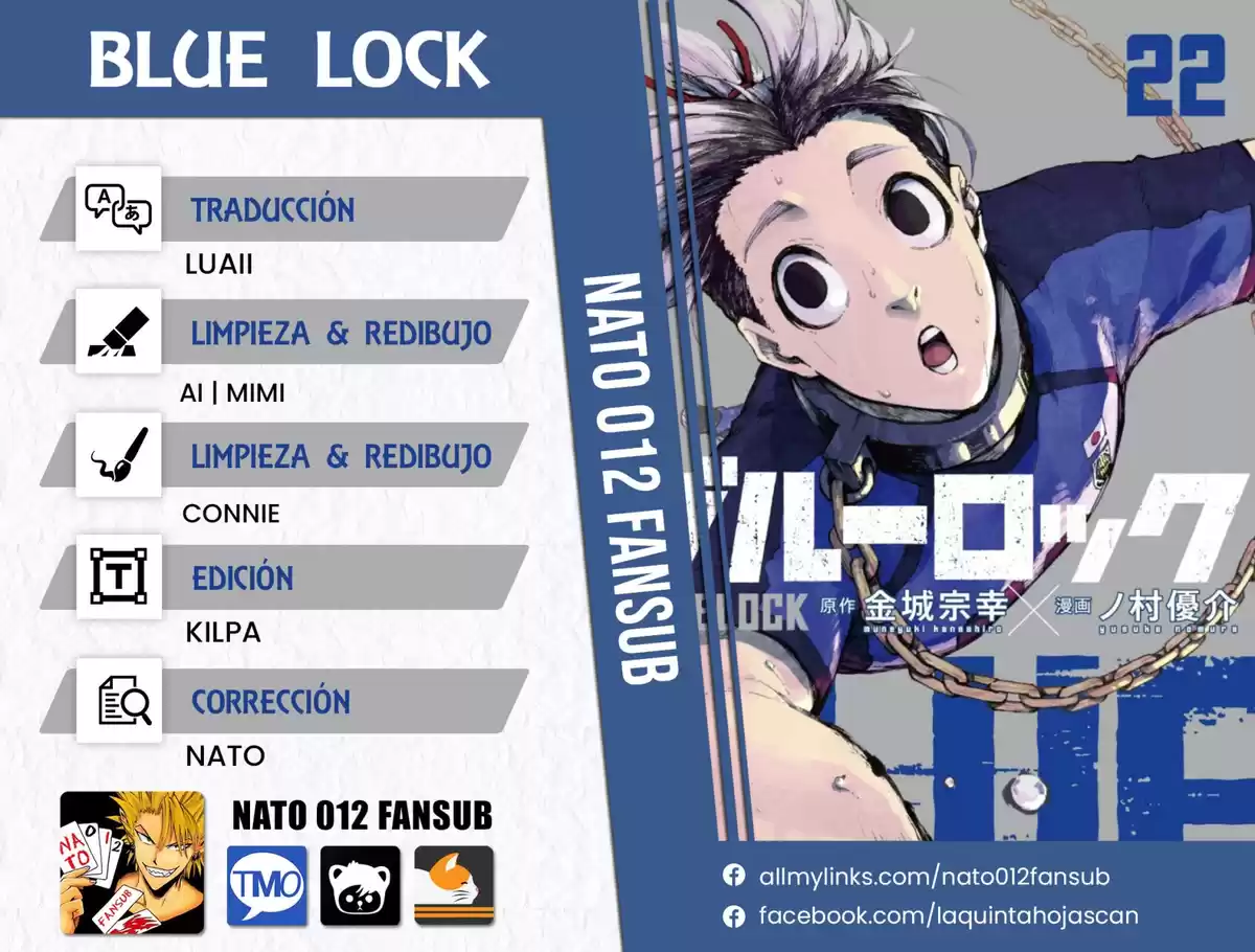 Blue Lock Capitulo 203: Sobrecalentamiento página 1