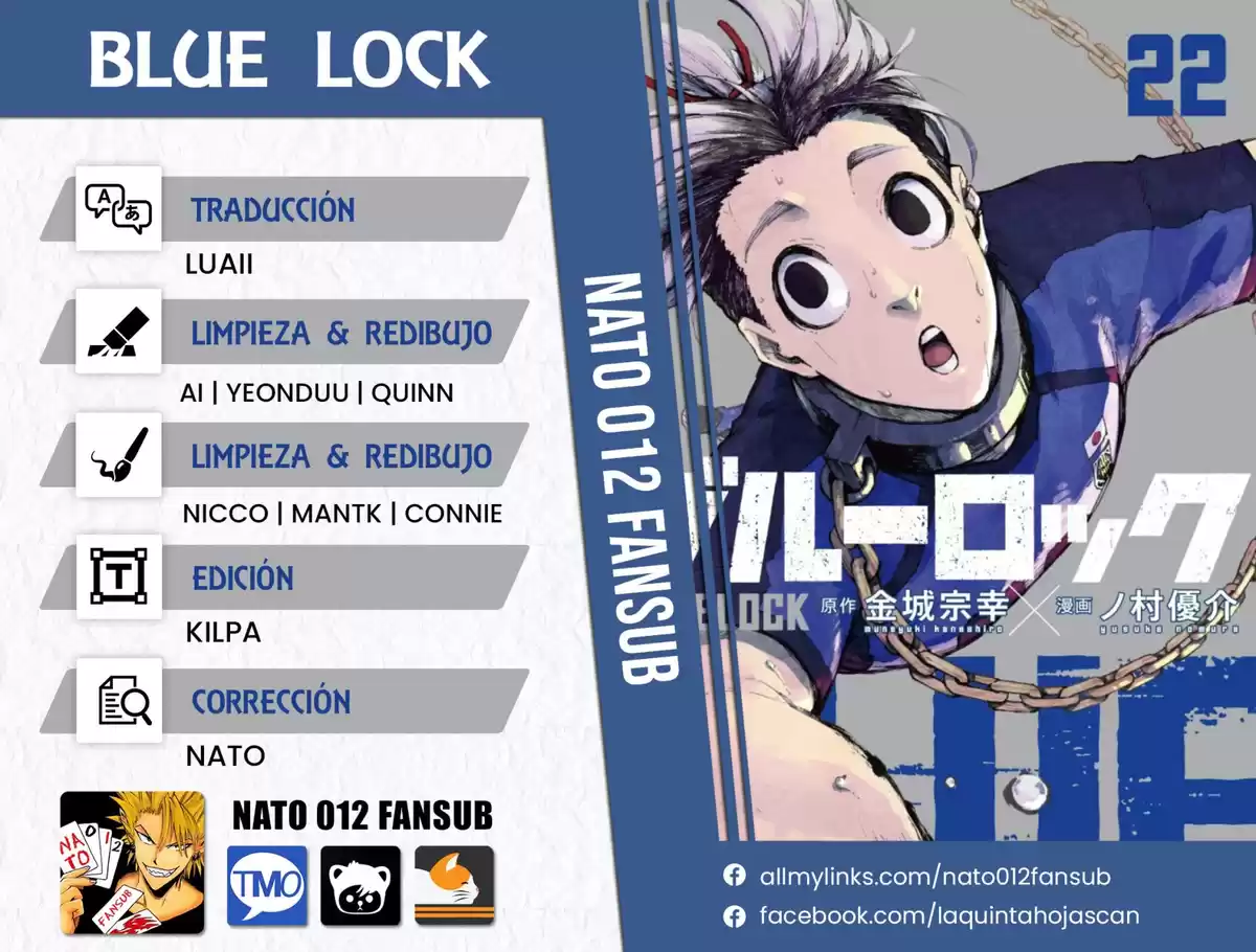 Blue Lock Capitulo 202: Corazón de espada página 1