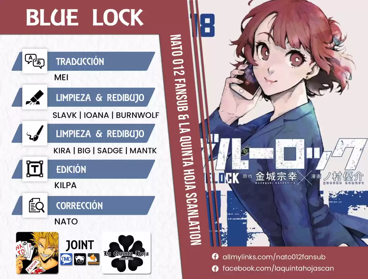 Blue Lock Capitulo 163: Encarnación página 1