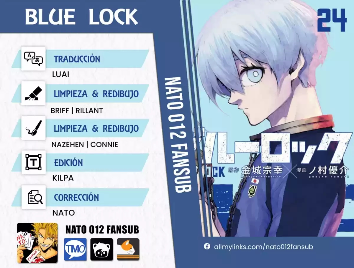 Blue Lock Capitulo 220: Juego de Balancín página 1