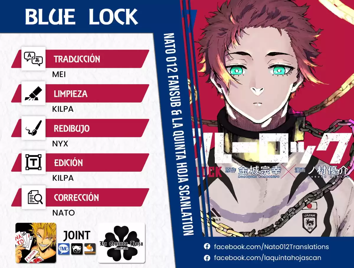 Blue Lock Capitulo 152: Reinicio página 1